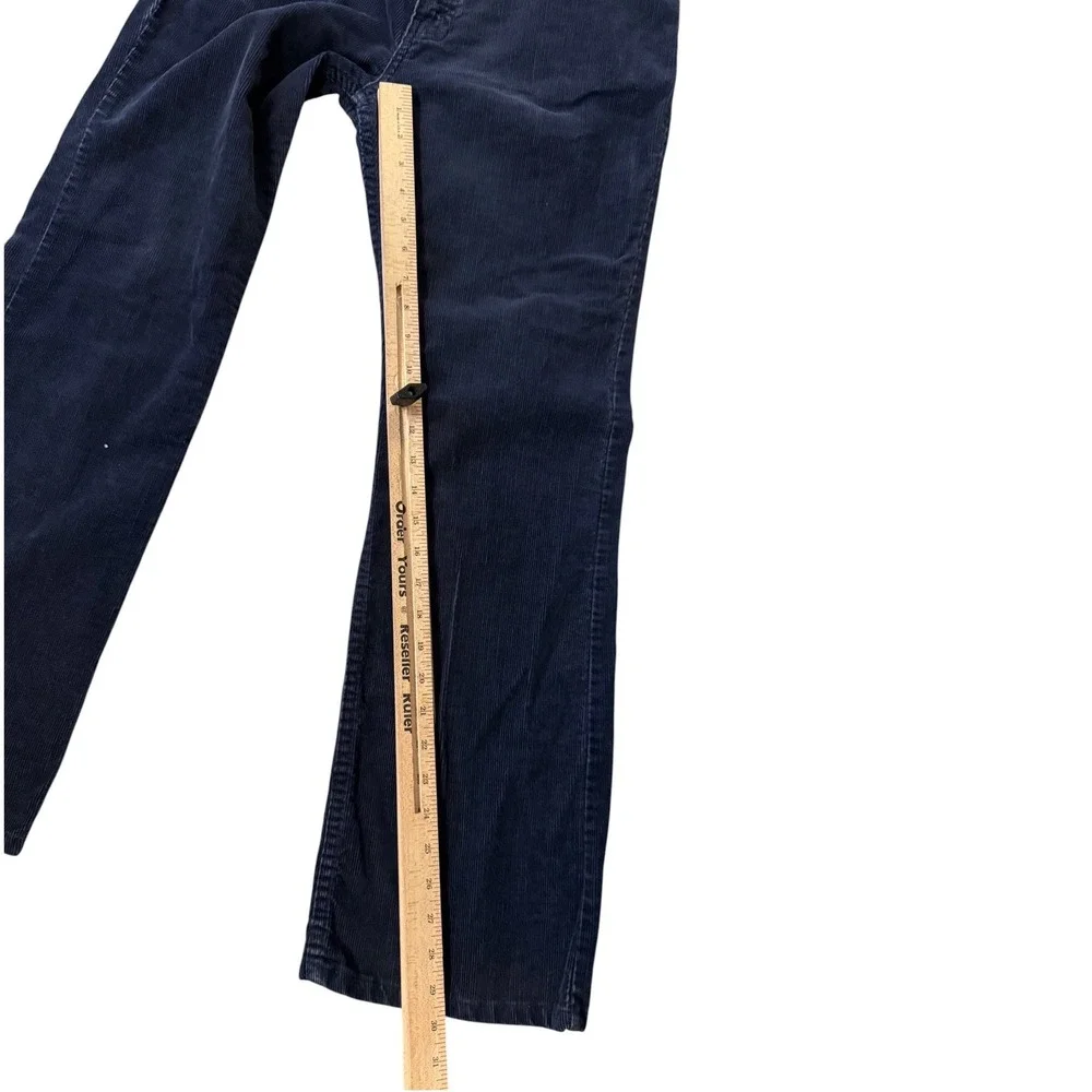 Gap Pioneer‎ Corduroy Pants Mens 34 Navy Blue Good Vintage Straight Leg 70s-80s